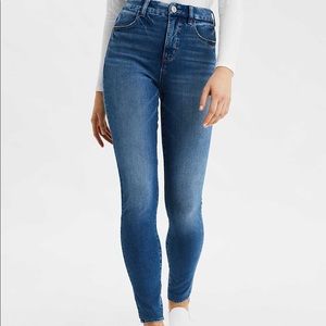 American Eagle Dream Jean Curvy High Rise Jeggings Size 8